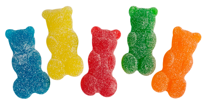 Óriás savanyú gumimaci 1kg