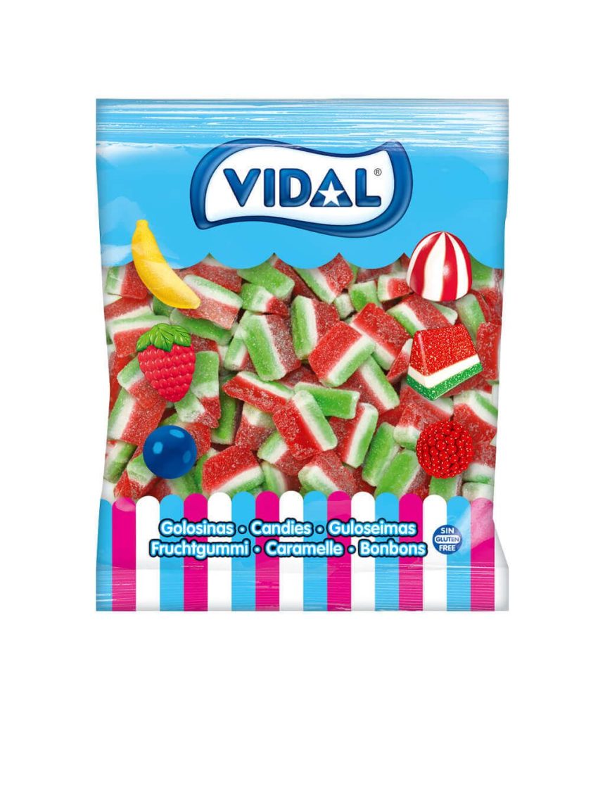 Savanyú dinnye szelet gumicukor családi kiszerelés 1000g