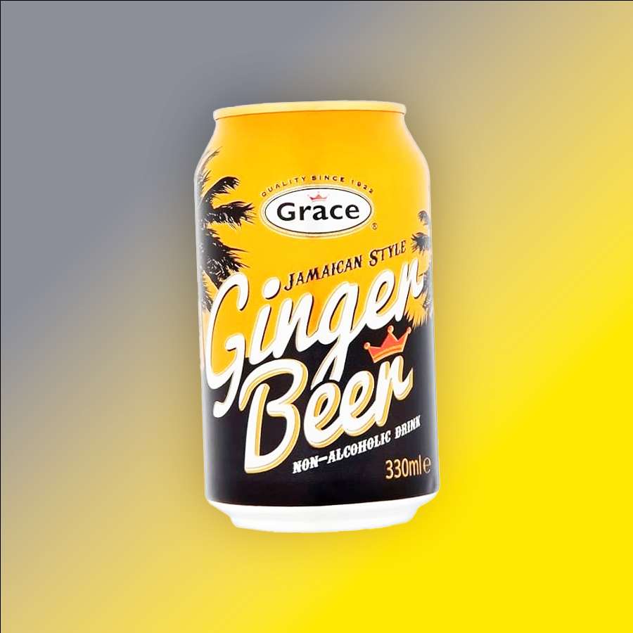 Grace Ginger Beer Jamaican Style alkoholmentes fűszeres szénsavas gyömbérsör 330ml DRS