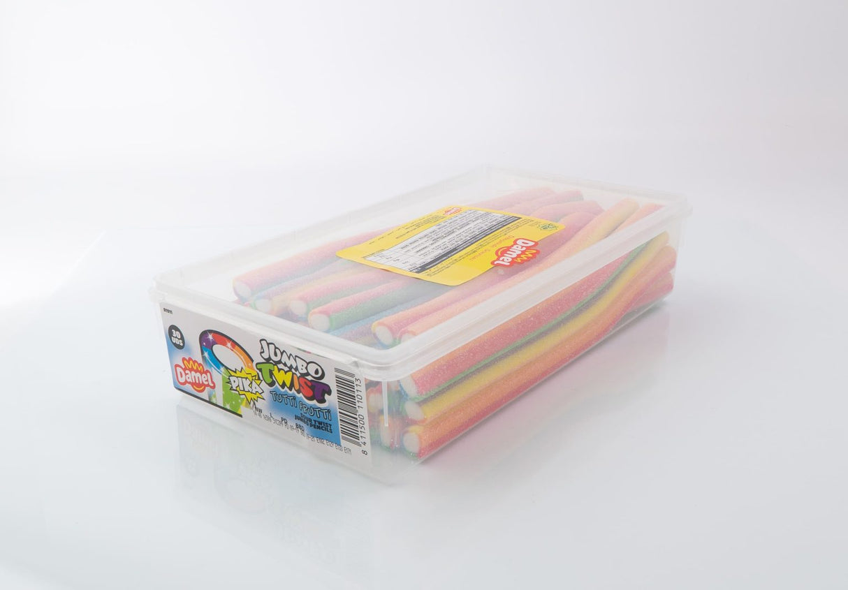 Savanyú Jumbo Tutti Frutti Kábel 1.65kg ( 30 darabos doboz) Szav.idő: 2026.04.30