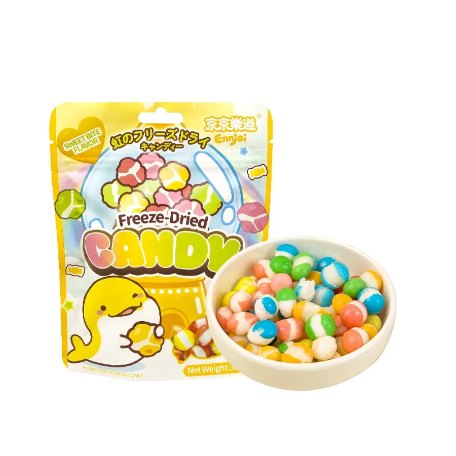 Ennjoi Sweetbite Freeze Dried Candy 38g édes fagyasztva szárított gumicukor