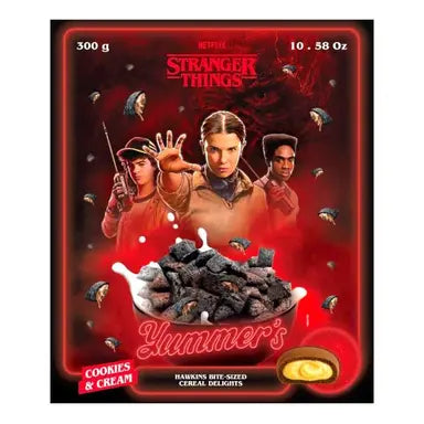 Yummers Stranger Things Cookies and Cream gabonapehely 300g