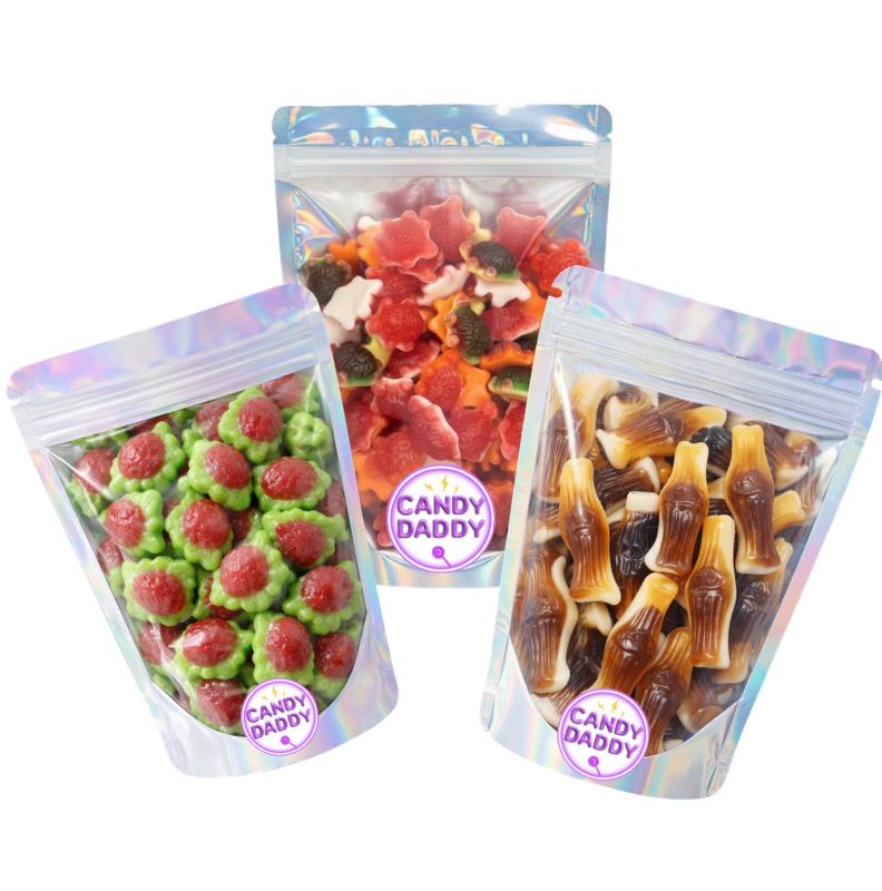 Töltött gumicukor csomagajánlat teknős-eper-kóla 3kg