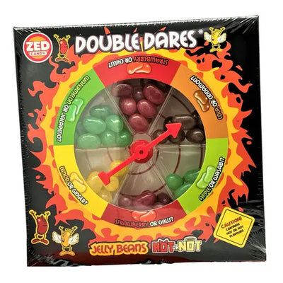 Zed Candy Double Dares Hot or Not Jelly Bean Game édes és csípős drazsé challenge 100g