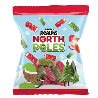 Candy Realms North Poles gyümölcsös karácsonyi gumicukor 170g