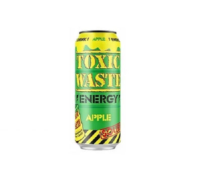 Toxic Waste Sour Apple Energy Drink savanyú almás energiaital 500ml DRS