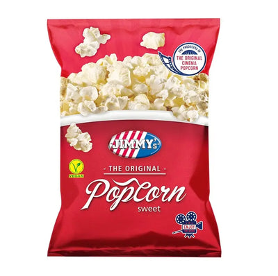 Jimmys Popcorn Klasyczny Słodki Popcorn 100g