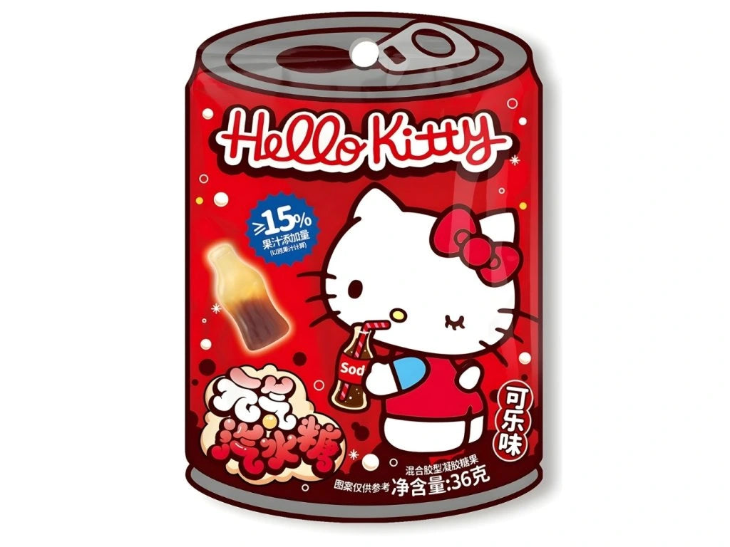 Qi Hello Kitty Cola Soda Gummy 36g
