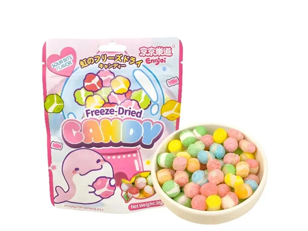 Ennjoi Sourbite Freeze Dried candy savanyú fagyasztva szárított cukorka 38g