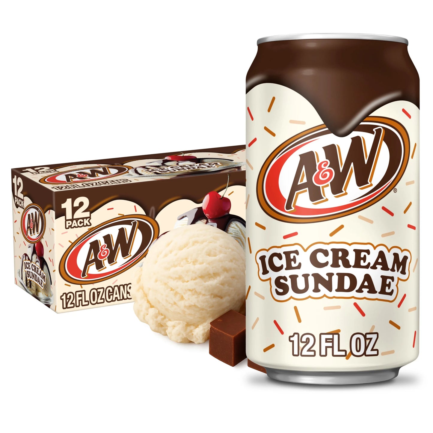 A&W Sundae fagylalt ízű üdítőital 355ml