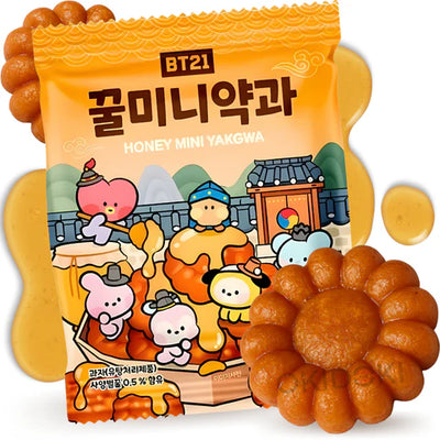 BT21 Honey Mini Yakgwa 110g mézes mini keksz