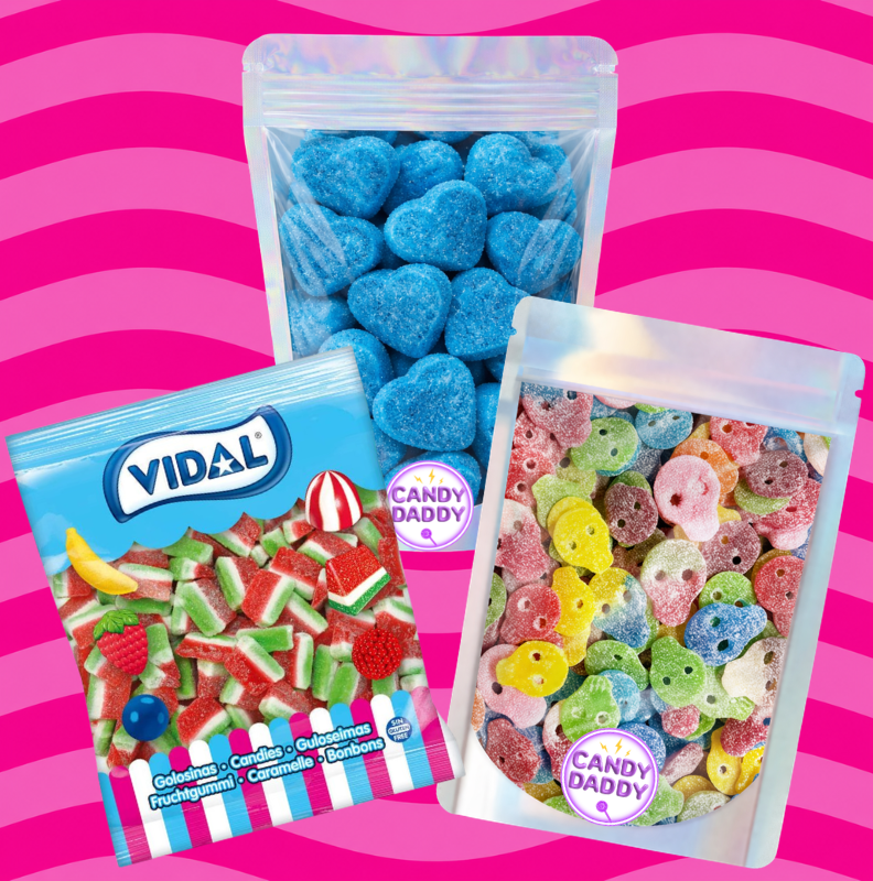Savanyú gumicukor csomagajánlat 3 kg Gluténmentes