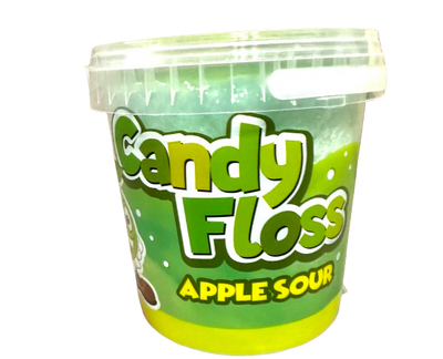 Vattacukor 50g zöldalma - 🍭CandyDaddy🍬