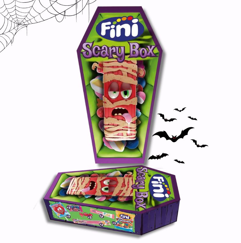 Fini Halloween Scary Box halloween édesség válogatás 92g