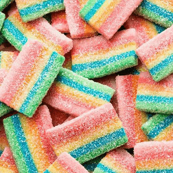Savanyú mini szíj gumicukor - 75g Tutti frutti Fini Magic carpet