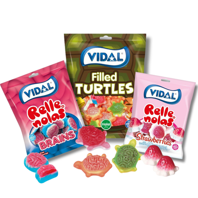 Töltött gumicukor válogatás 3x90g