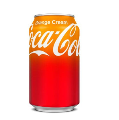 Coca Cola Orange Cream 355ml USA - Orange Cream