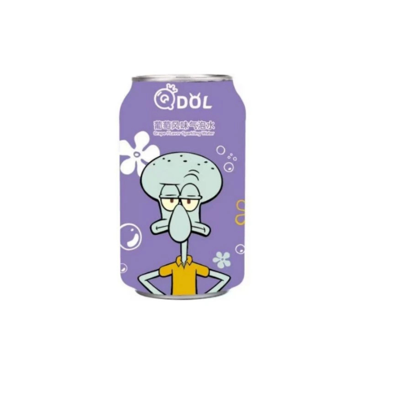 QDol Spongebob kockanadrág szőlő ital tunyacsáp 330ml - 🍭CandyDaddy🍬