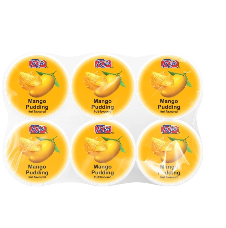 Rico Mango Pudding 6x65g - Budyń Mango 6 szt
