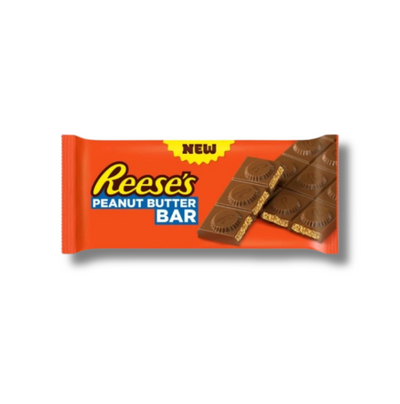 Reese's Peanut Butter Milk Chocolate Bar 90g USA -peanut butter table chocolate