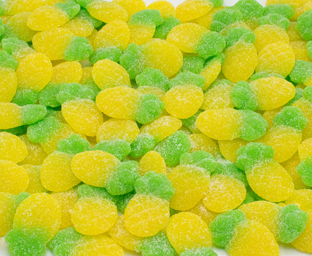 Savanyú Ananász gumicukor 100g - 🍭CandyDaddy🍬