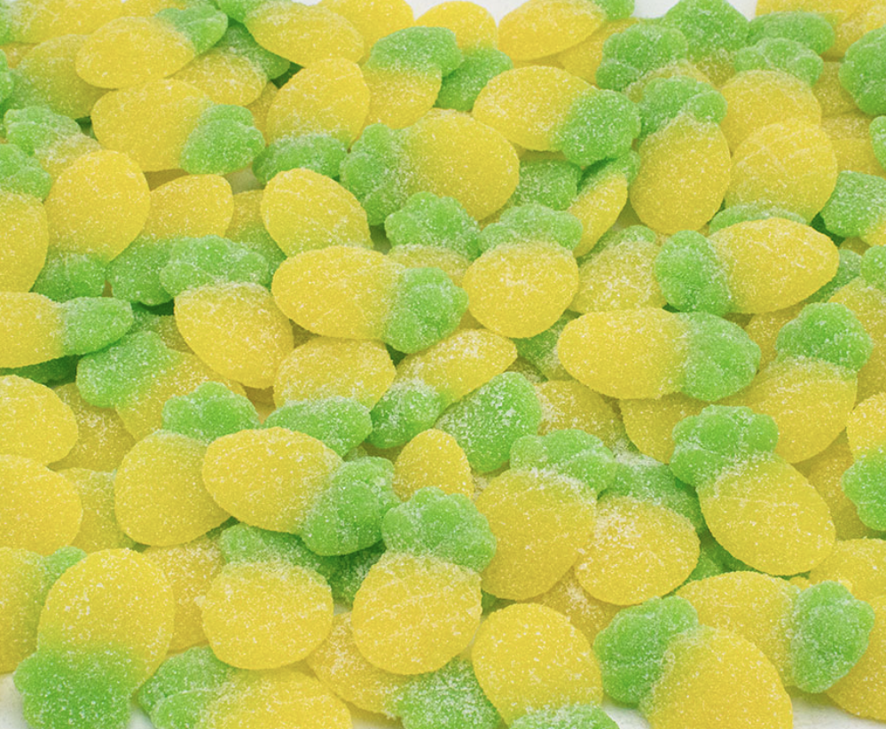 Savanyú Ananász gumicukor 100g - 🍭CandyDaddy🍬
