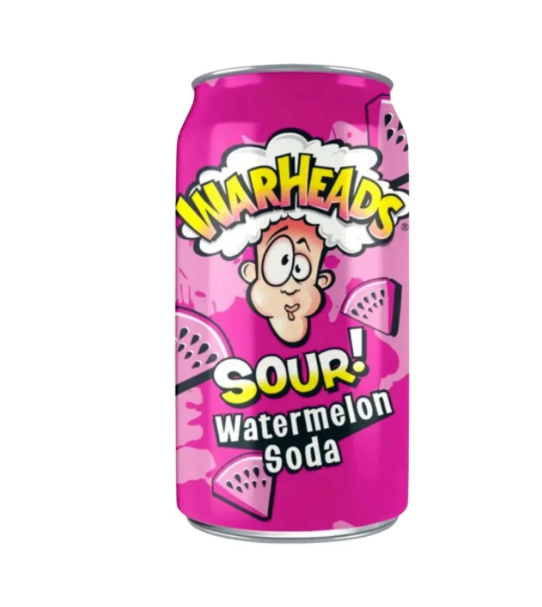 Warheads Savanyú dinnyés üdítőital 330ml - watermelon soda - 🍭CandyDaddy🍬