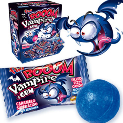 Fini Boom Vámpír savanyú cukorka rágóval 5g - 🍭CandyDaddy🍬
