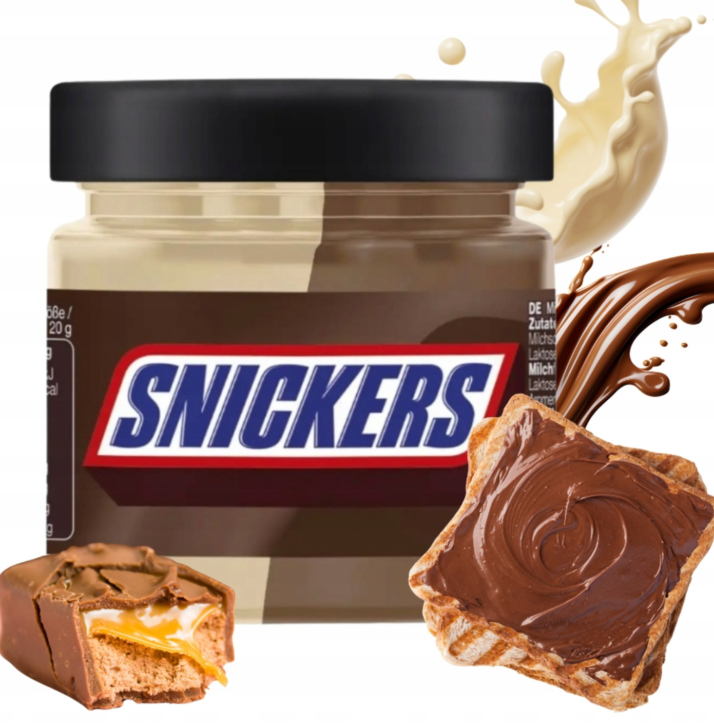 Snickers csokoládés-mogyorós krém 200 g