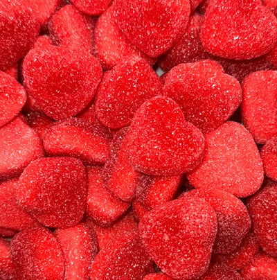 SavanyĂș Töltött eper szĂv gumicukor