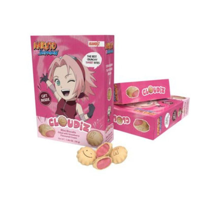 Naruto mini biscuits filled with strawberry cream 30g