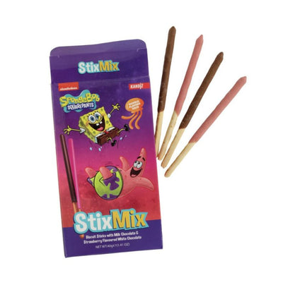 Ropi o smaku truskawkowo-czekoladowym w polewie 40g - SpongeBob