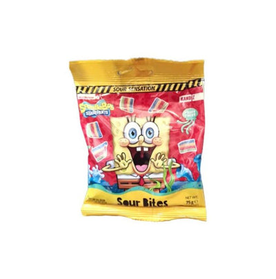Sour Bites - Savanyú gumicukor falatkák 75g - Spongyabob