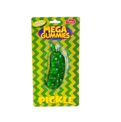 Mega Gummies Pickle XL Giant Cucumber Shaped Gum Sugar 120g