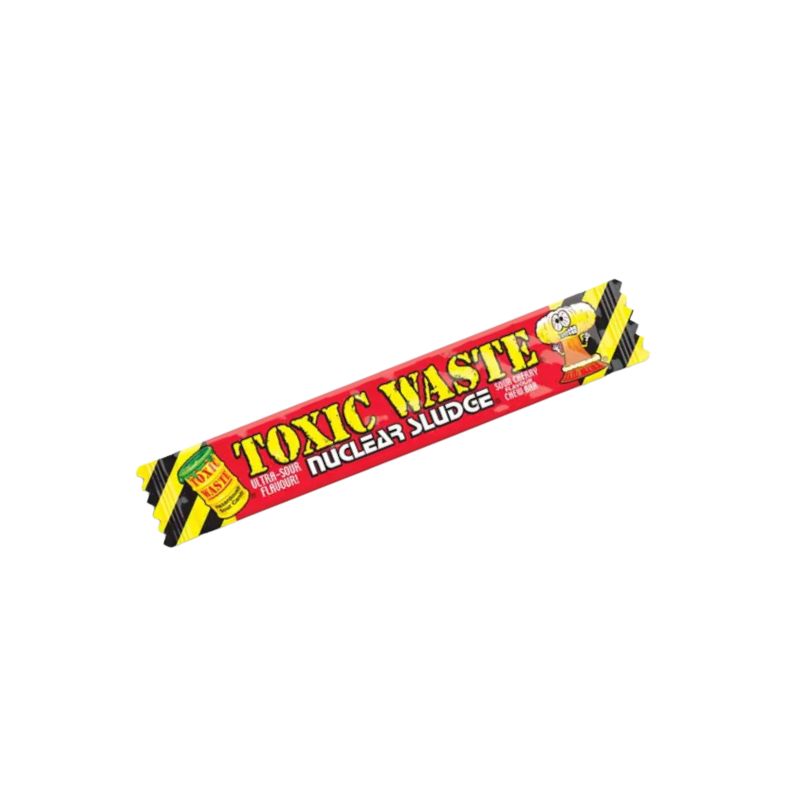 Toxic Waste Cherry Chew Bar 20G -Cherry Extra Sour Cutting