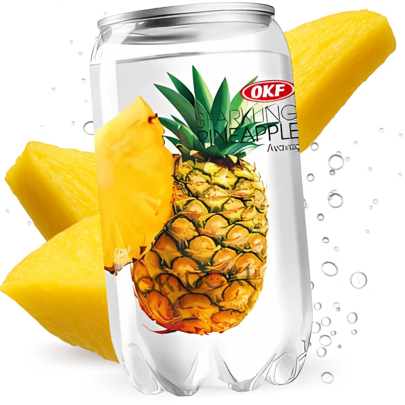 OKF Sparkling Pineapple Drink 350ml szénsavas ananász ital