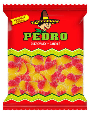 Savanyú Barack Szív Gumicukor 1 kg Pedro Gluténmentes