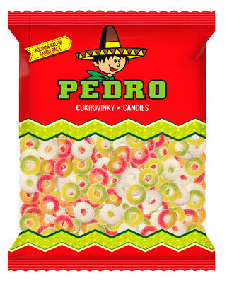 Savanyú mini gyűrű mix Gumicukor 1 kg Pedro Gluténmentes