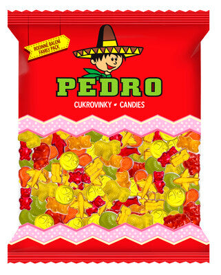 45 Féle Mystery Édes gumicukor mix 1 kg Pedro Gluténmentes