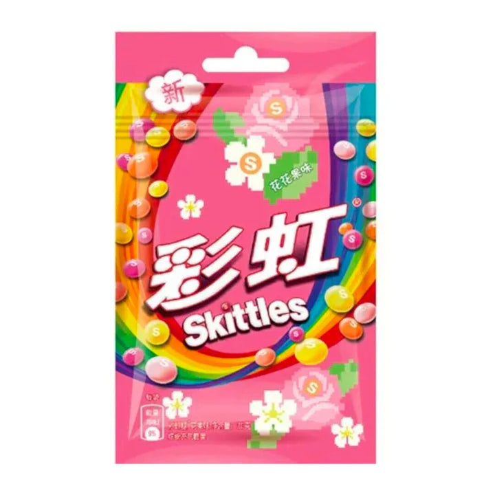 Skittles virágos gyümölcscukorka 40g ázsiai