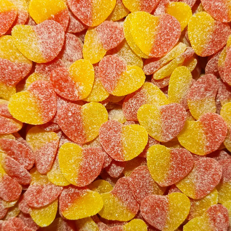 Savanyú Barack Szív Gumicukor 1 kg Pedro Gluténmentes