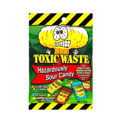 Toxic Waste hazardously sour candy | Veszedelmesen Savanyú Cukorka 57g - 🍭CandyDaddy🍬
