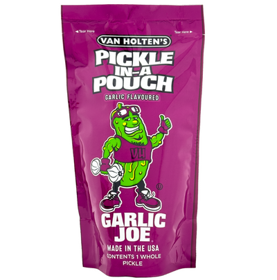 Van Holten's Garlic Joe - fokhagymás savanyú uborka 306g USA - 🍭CandyDaddy🍬