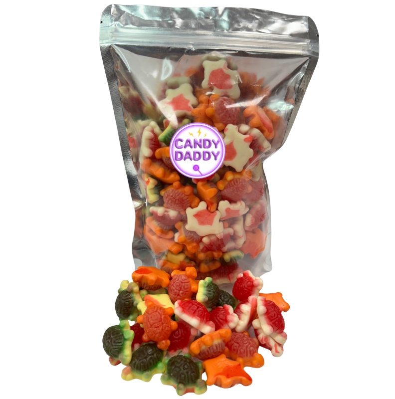 Vidal Töltött teknős gumicukor 1 kg - 🍭CandyDaddy🍬