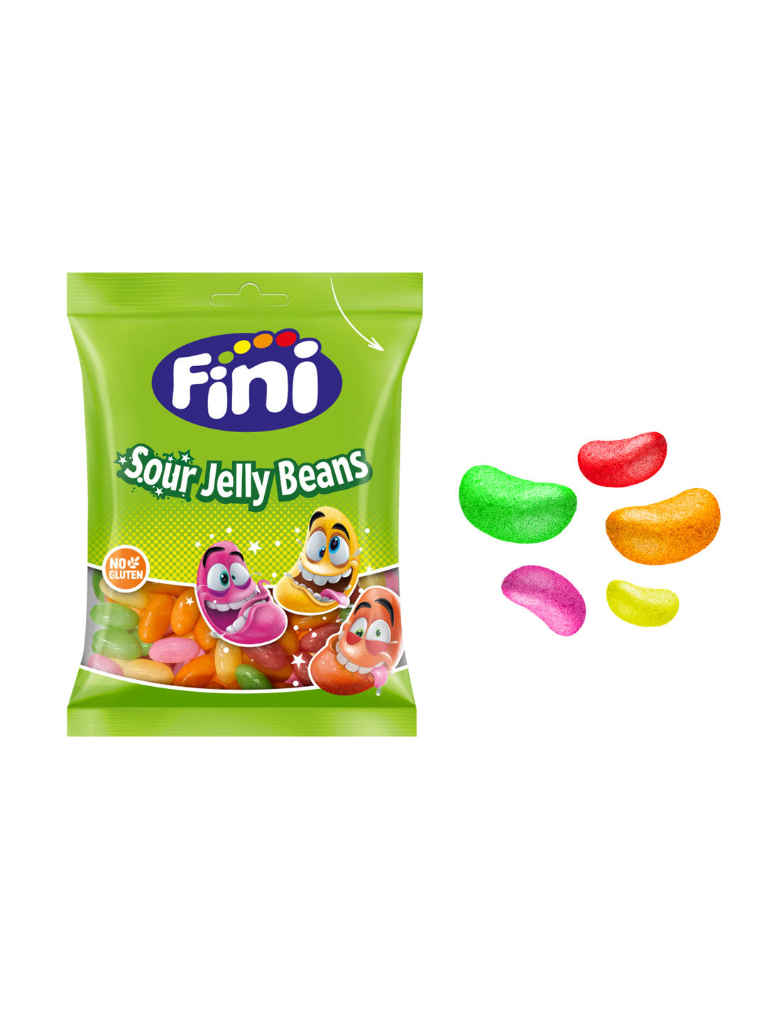Savanyú Jelly Beans Fini 75g