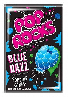 Pop Rocks Blue Razz 10g kékmálnás pattogós cukorka