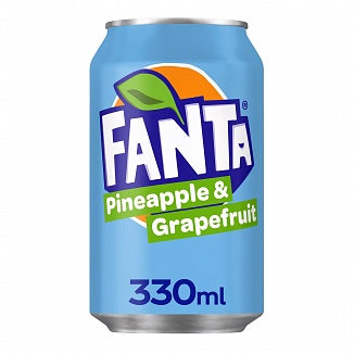 Fanta Pineapple & Grapefruit - ananász grapefruit üdítőital 330ml