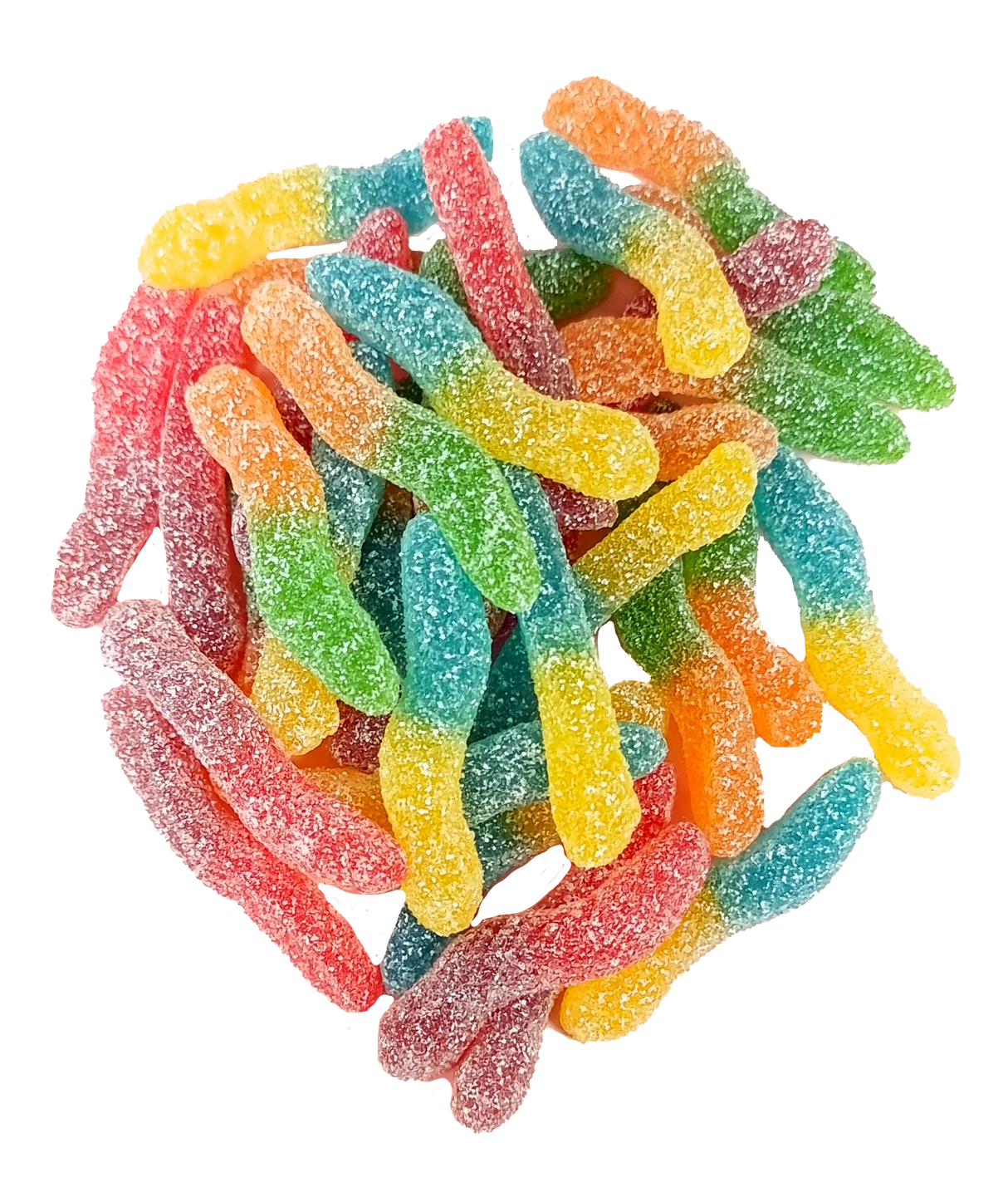 Mini Fruit-flavored Worm Pedro Creepes Gummy Candy 80g
