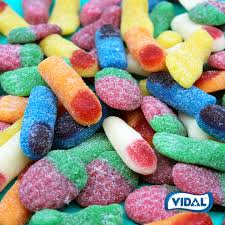 Vidal Mega sour mix 90g - savanyú gumicukor mix