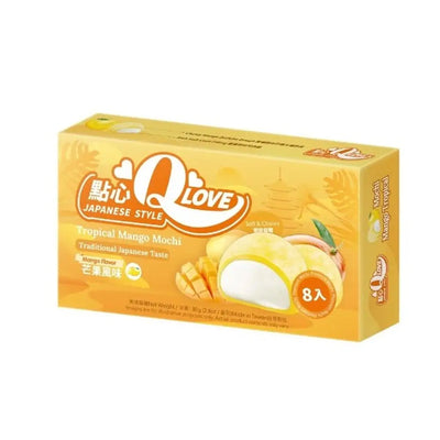 QLove Tropical Mango Mini Mochi 80g